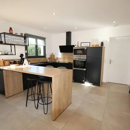 Belle Contemporaine Climatisee, Piscine Privee, 6 - 8 Couchages, 3 Chambres, Wifi, A 3 Km De La -lxdali25b *