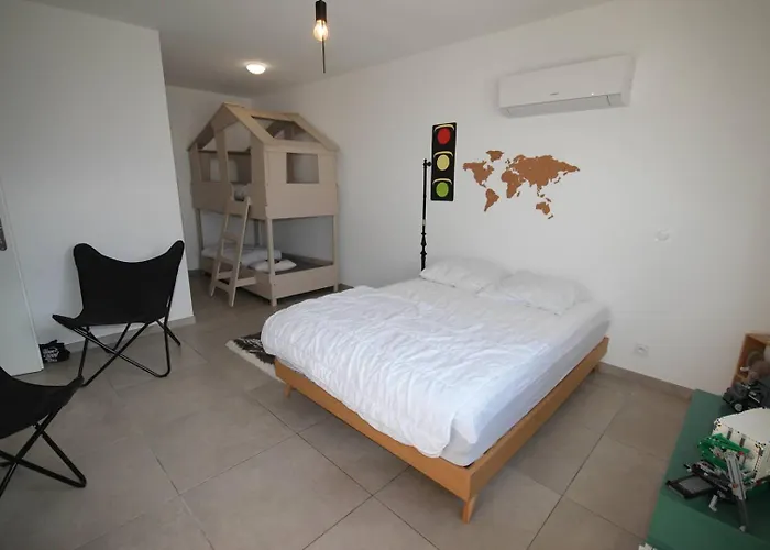 Belle Contemporaine Climatisee, Piscine Privee, 6 - 8 Couchages, 3 Chambres, Wifi, A 3 Km De La -lxdali25b וילה *